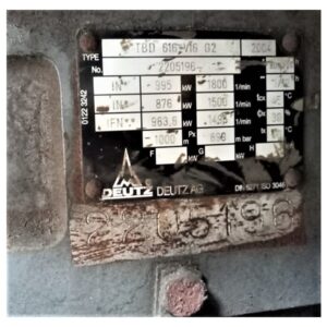 DEUTZ DIESEL GENSET