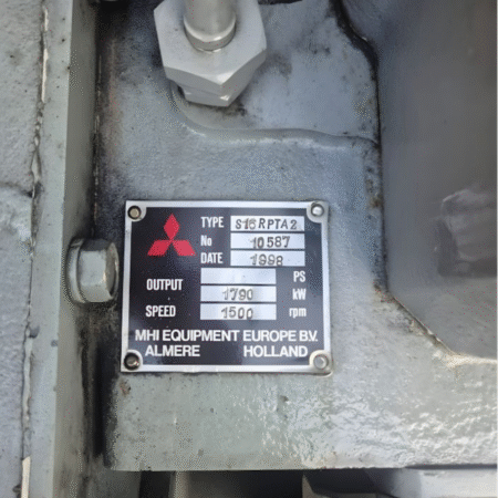 Mitsubishi S16R-PTA2 diesel generator for sale
