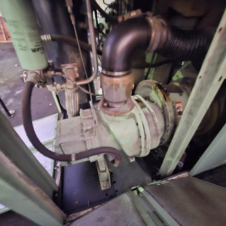 Sullair V-160 Rotary Screw Air Compressor for Sale