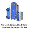 Industrial Plate Heat Exchanger for Sale